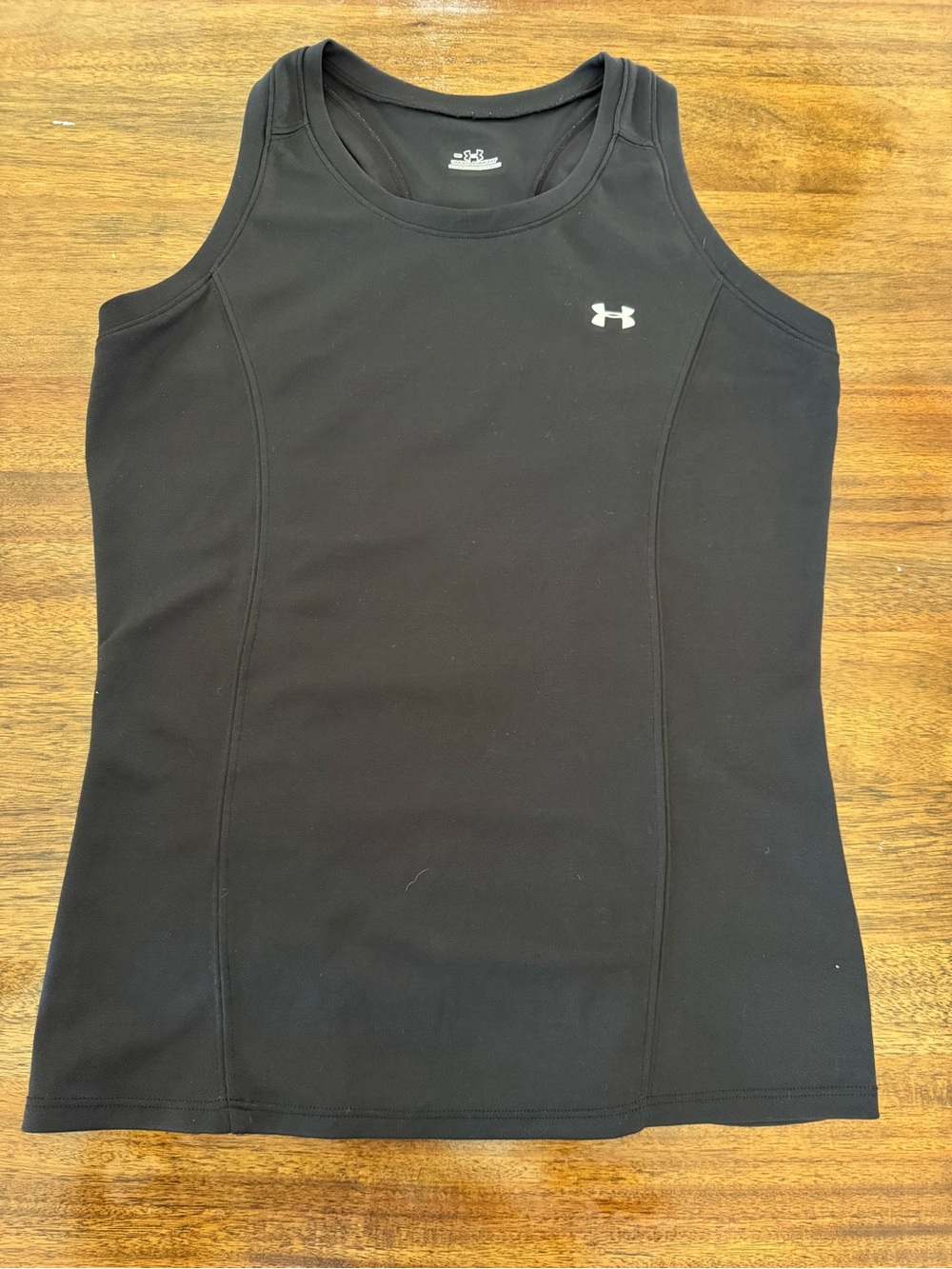 Under Armour Black Performance Tee with Logo